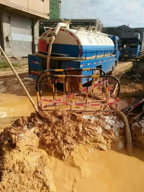 郭河镇工地淤泥清淤