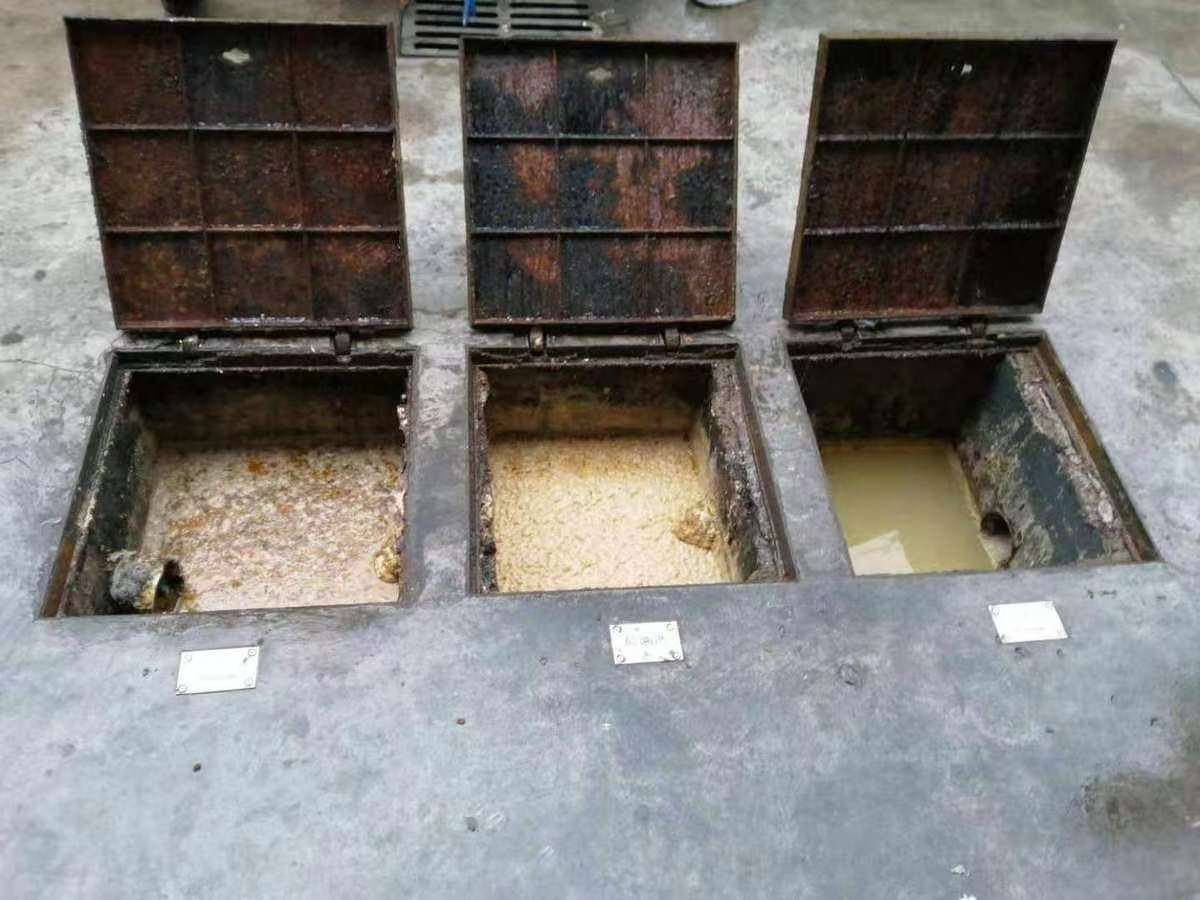 郭河镇清理隔油池-污水池清掏